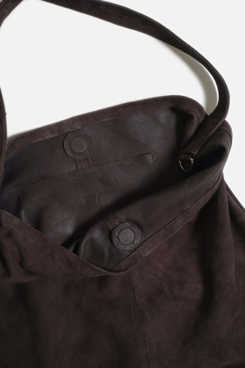 CYLINDER L SUEDE DARK CHOCO