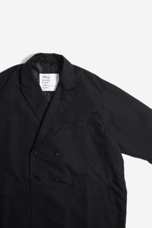 DOUBLE BREASTED JACKET _198 BLACK