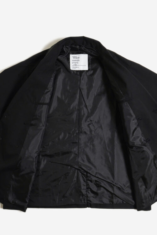 DOUBLE BREASTED JACKET _198 BLACK