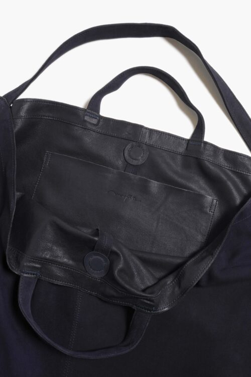 MESSENGER OIL SUEDE NAVY