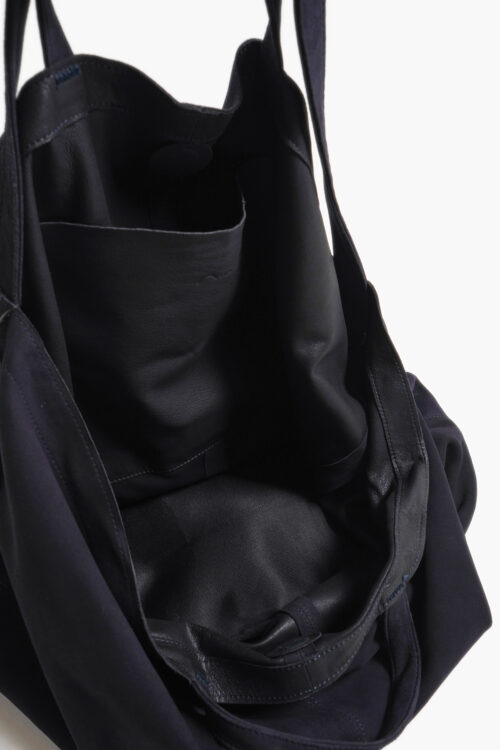 MESSENGER OIL SUEDE NAVY