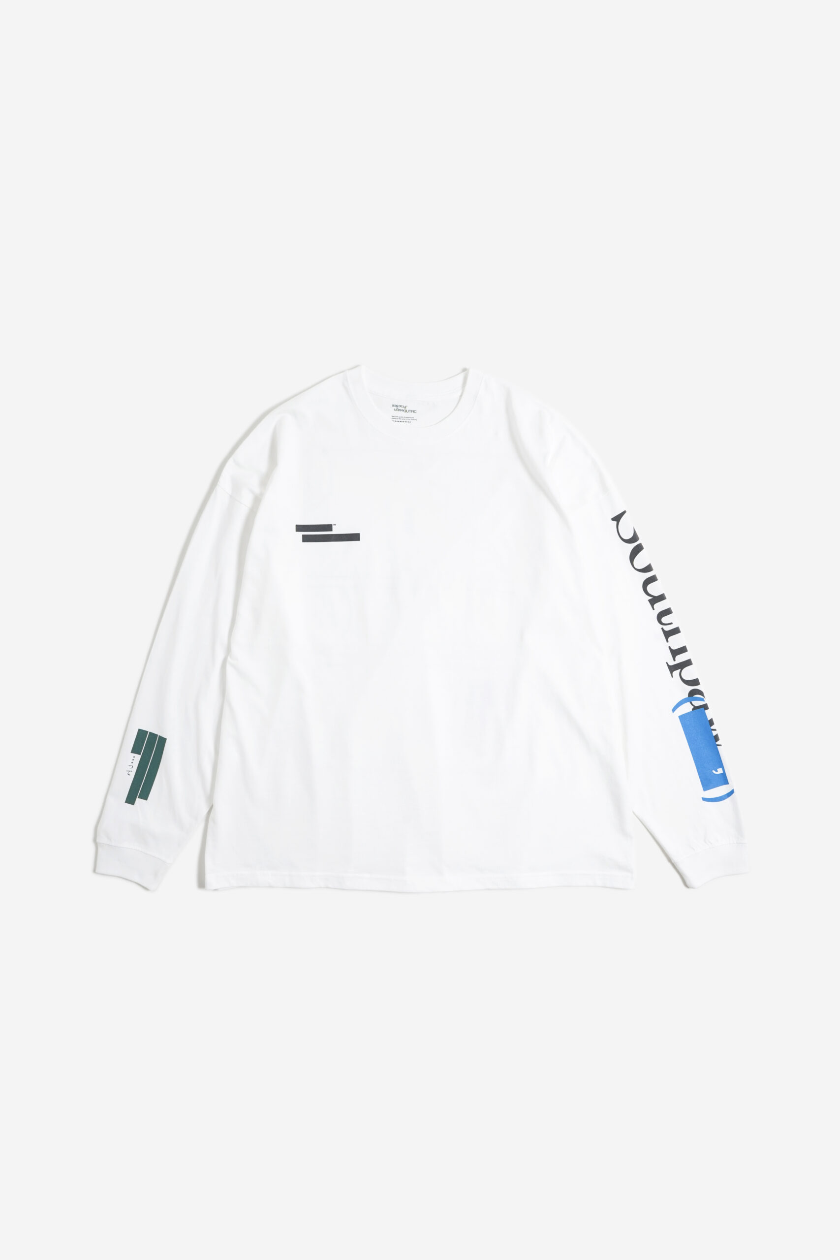 L/S GRAPHIC TEE _211 WHITE