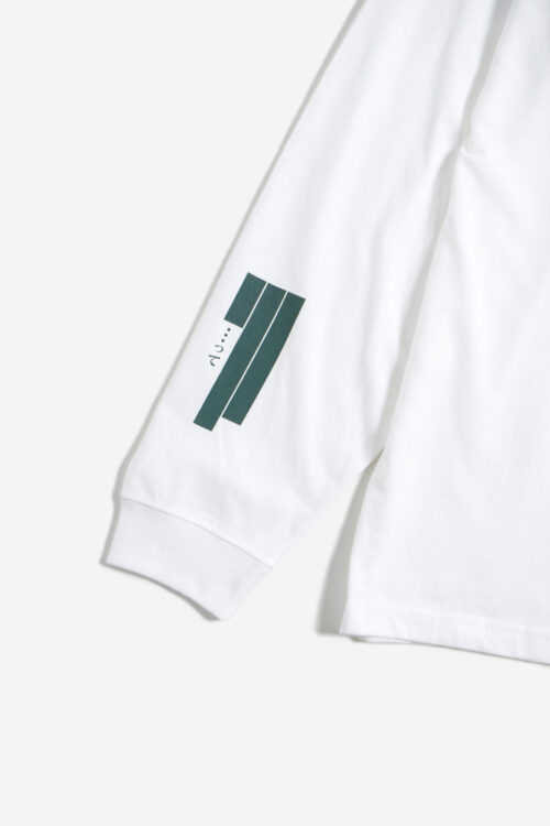 L/S GRAPHIC TEE _211 WHITE