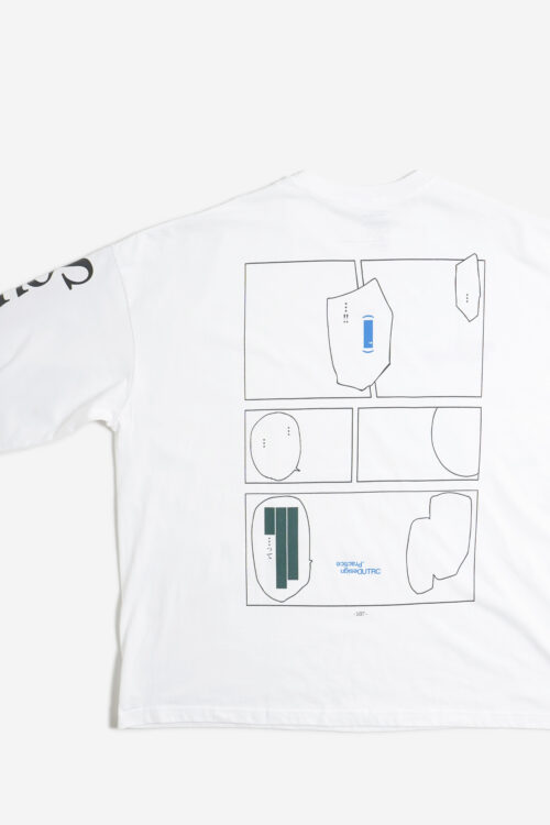 L/S GRAPHIC TEE _211 WHITE