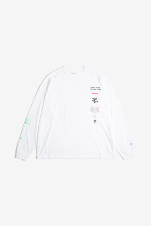 L/S GRAPHIC TEE _213 WHITE
