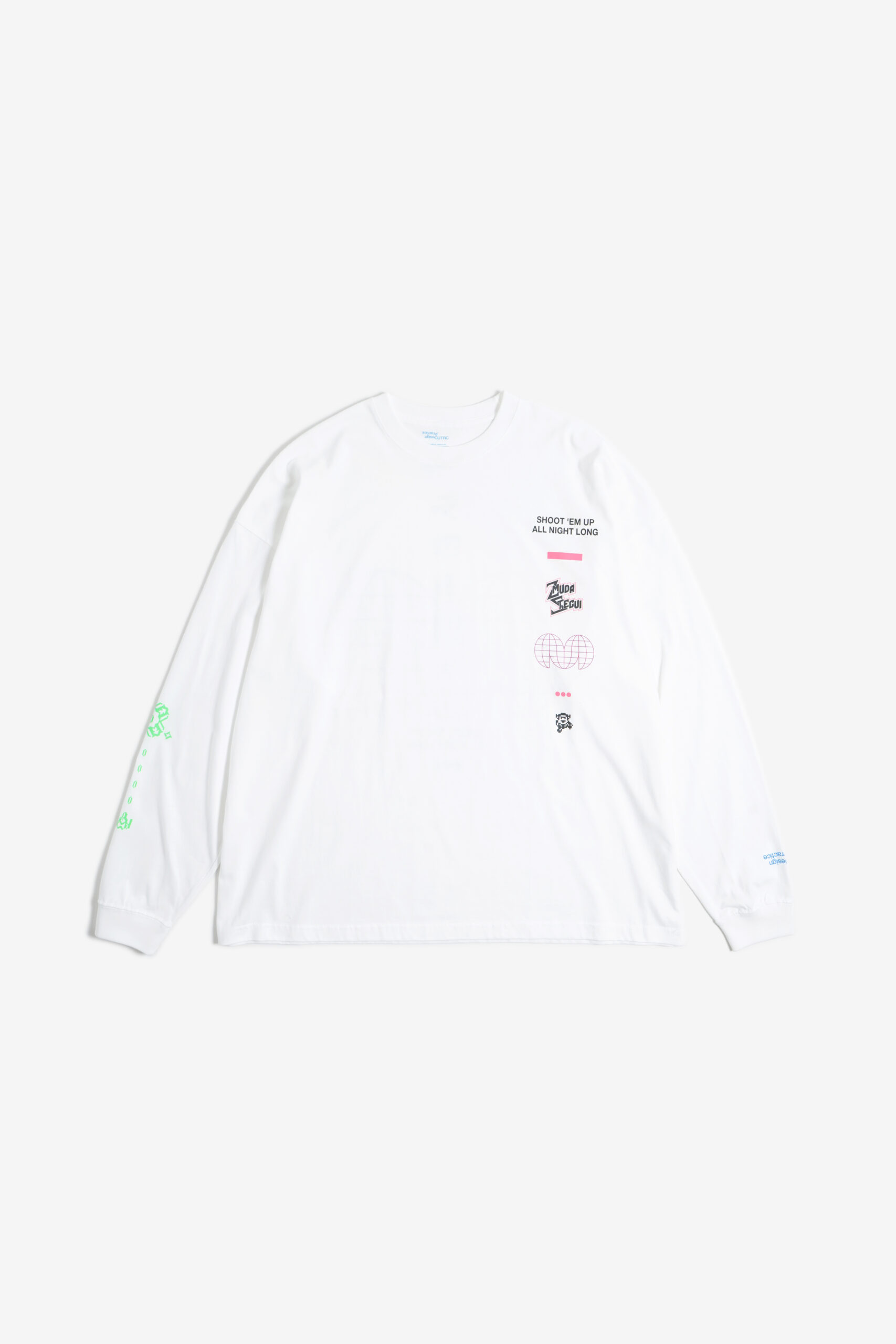 L/S GRAPHIC TEE _213 WHITE