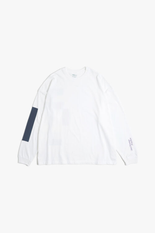 L/S GRAPHIC TEE _214 WHITE