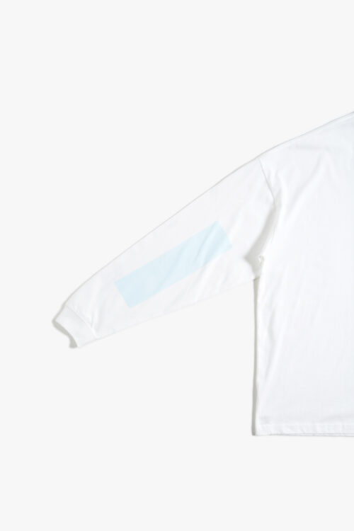 L/S GRAPHIC TEE _214 WHITE