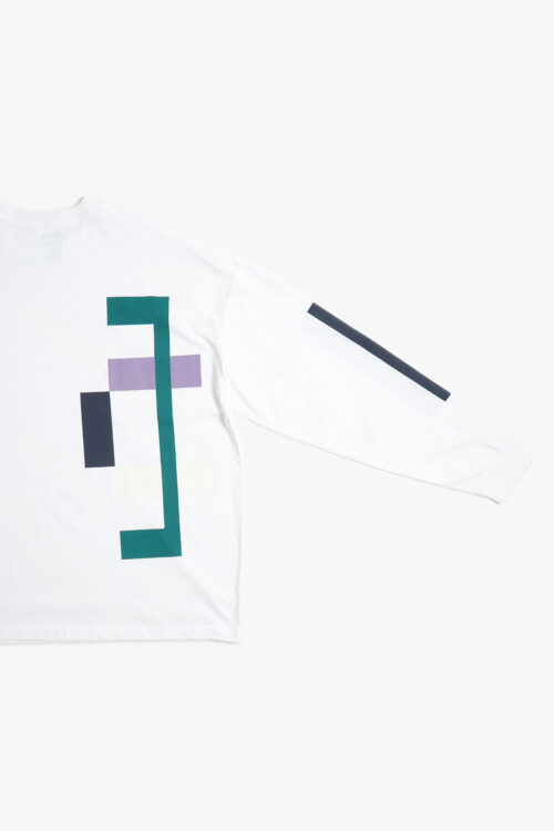 L/S GRAPHIC TEE _214 WHITE