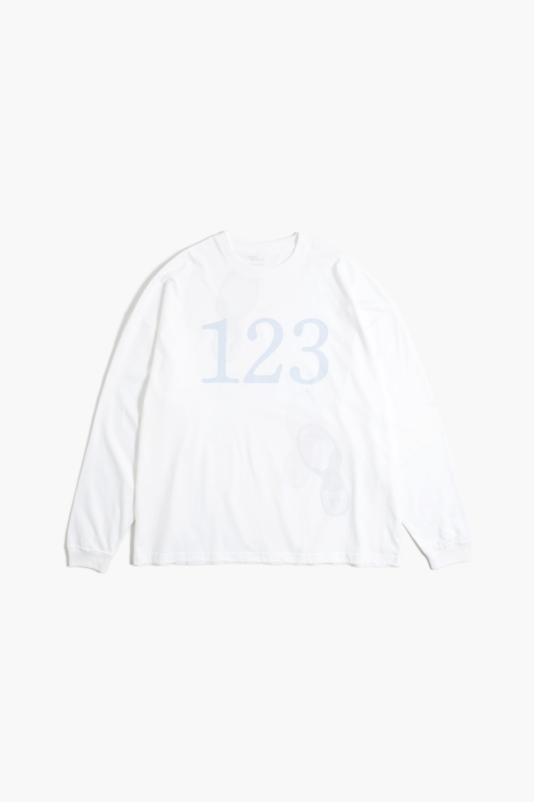 L/S GRAPHIC TEE _216 WHITE