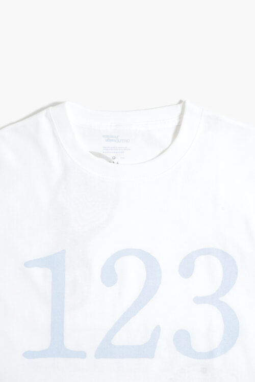 L/S GRAPHIC TEE _216 WHITE