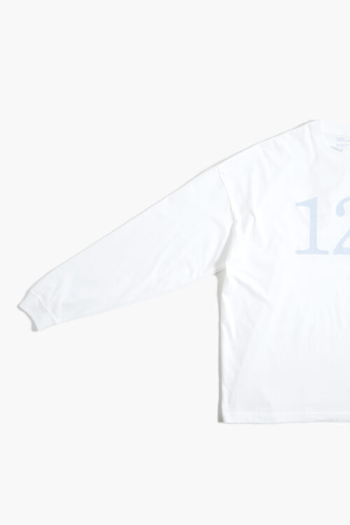 L/S GRAPHIC TEE _216 WHITE