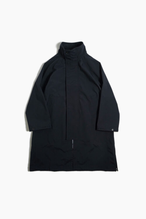 3L STAND COLLAR COAT _185 DARK NAVY
