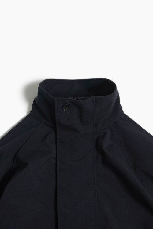 3L STAND COLLAR COAT _185 DARK NAVY