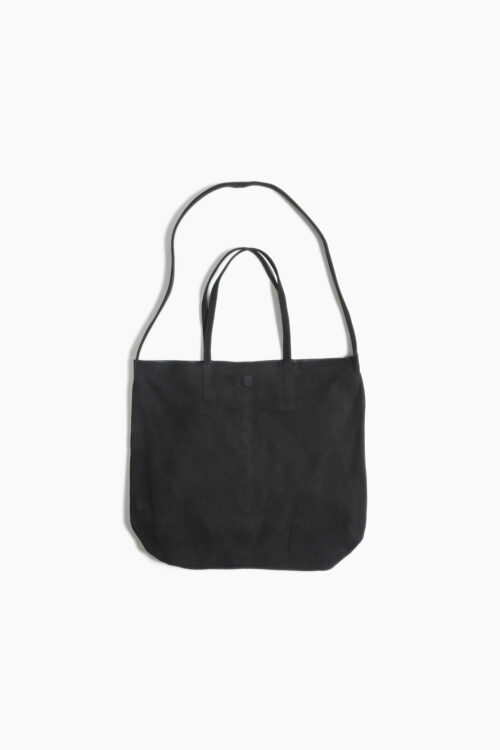 3WAY LARGE TOTE OIL SUEDE CHARCOAL