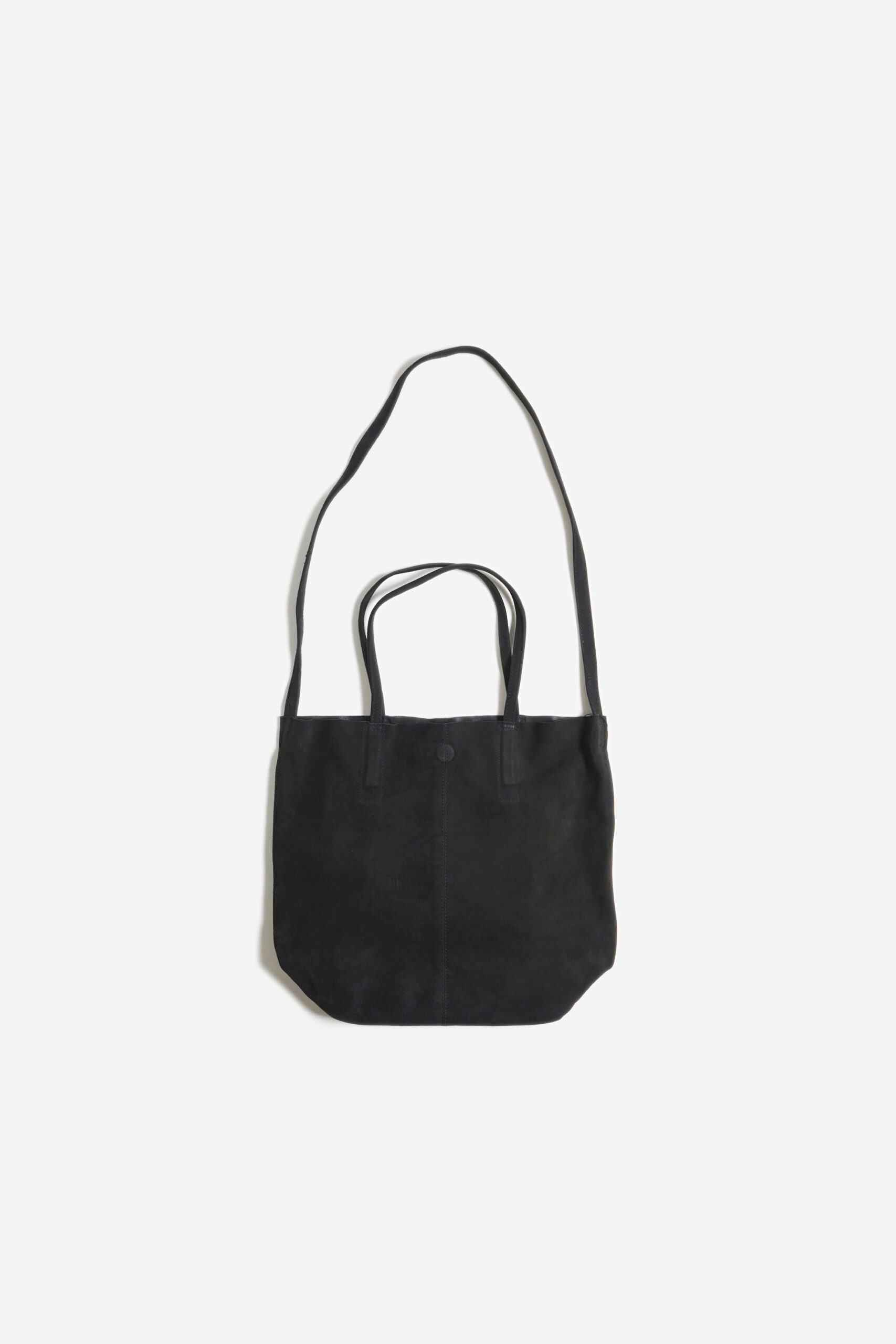 3WAY MEDIUM TOTE OIL SUEDE CHARCOAL
