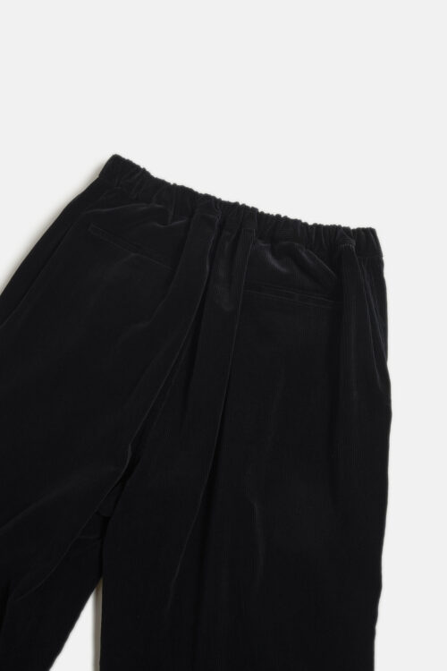 BAGGY PANTS - CORDUROY - BLACK