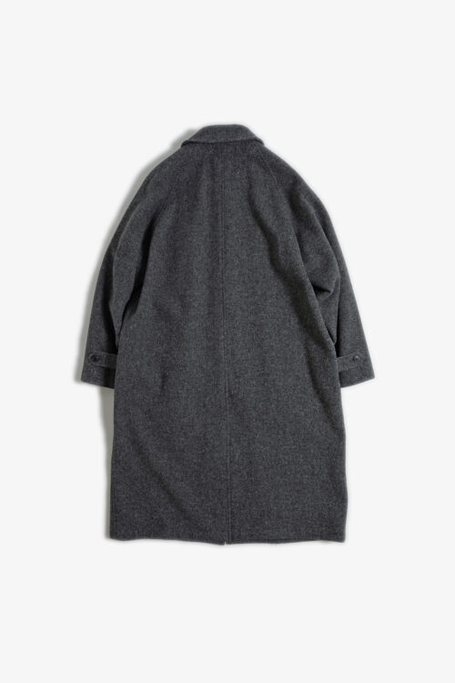 BAL COLLAR COAT CHARCOAL GRAY