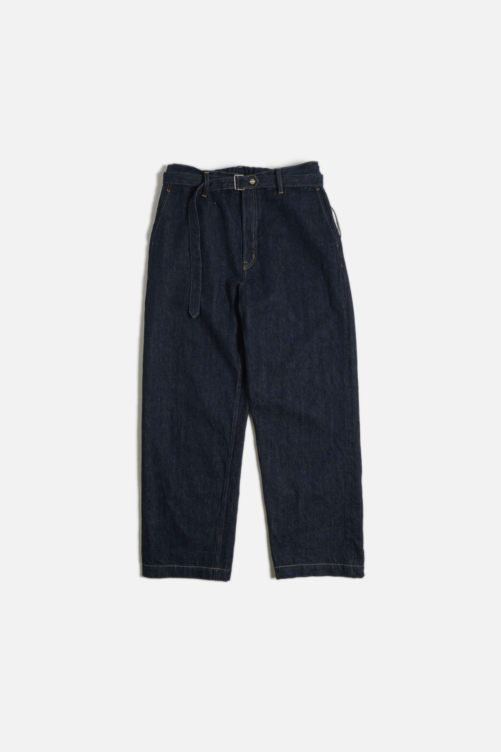 BELTED TROUSERS INDIGO