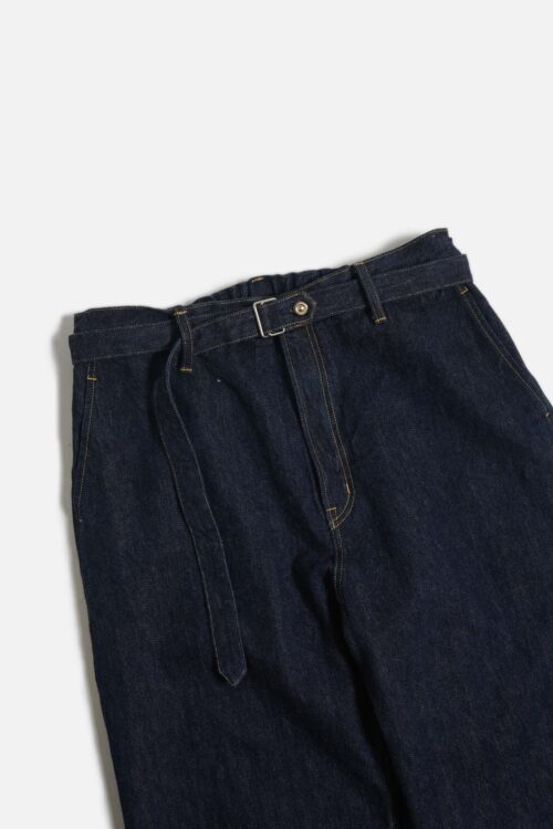 BELTED TROUSERS INDIGO