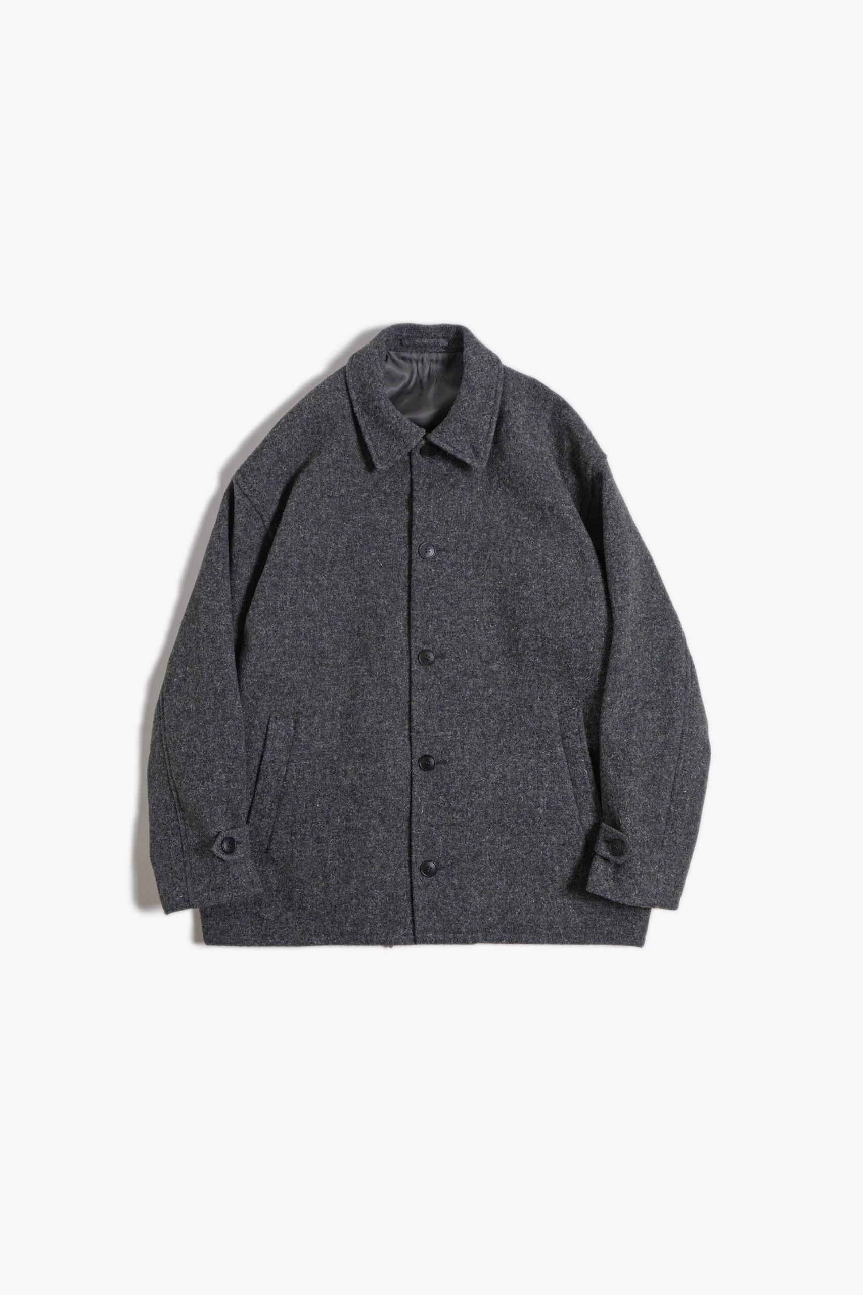 COACH JACKET CHARCOAL GRAY