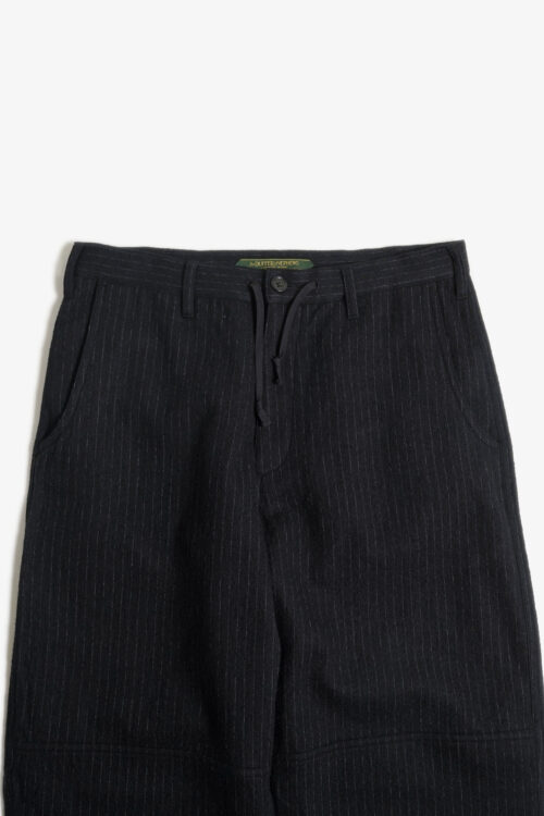 MILLED WOOL TROUSER