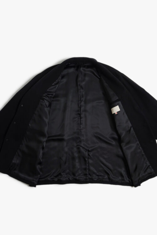 OVERSIZED JACKET - SILK × COTTON BRUSHED FLANNEL -