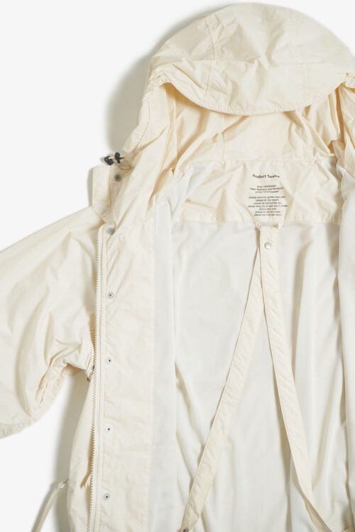 RAIN JACKET 25AW ECRU