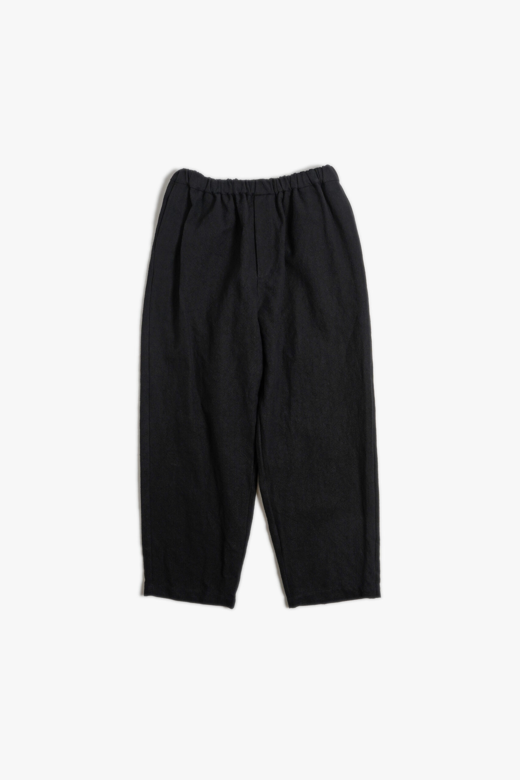 WIDE EASY PANTS - MAX HIGH COUNT HEMP - BLACK