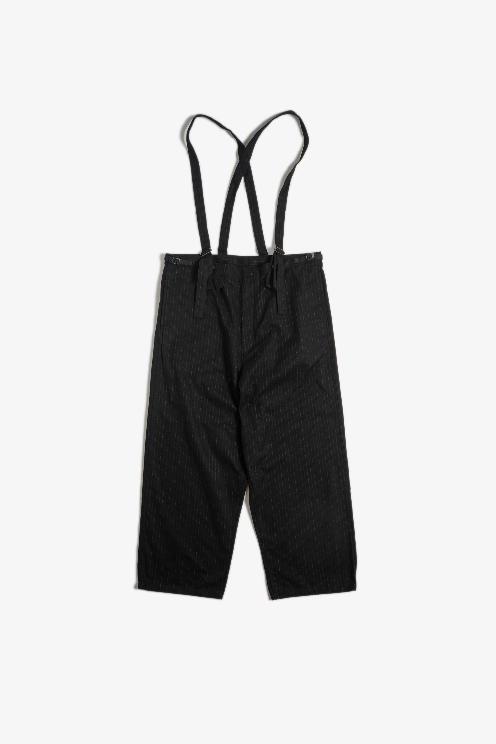 MECHANIC PANTS - SOFT TWIST GABARDINE - BLACK