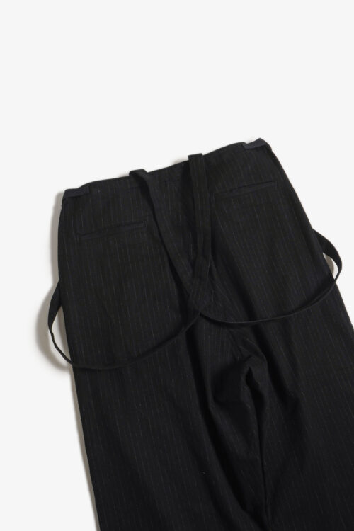 MECHANIC PANTS - SOFT TWIST GABARDINE - BLACK