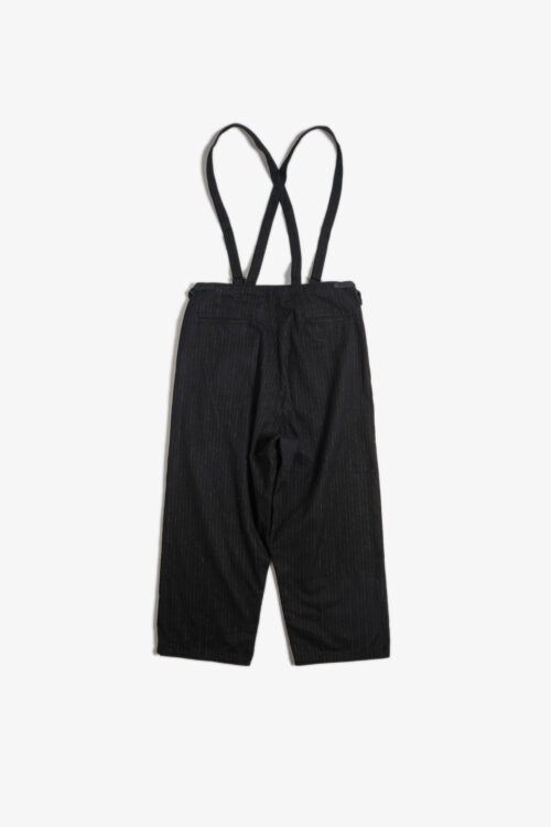 MECHANIC PANTS - SOFT TWIST GABARDINE - BLACK