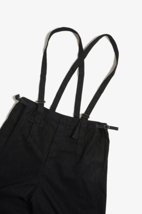 MECHANIC PANTS - SOFT TWIST GABARDINE - BLACK