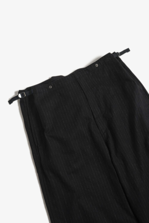 MECHANIC PANTS - SOFT TWIST GABARDINE - BLACK