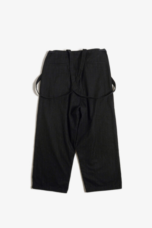 MECHANIC PANTS - SOFT TWIST GABARDINE - BLACK