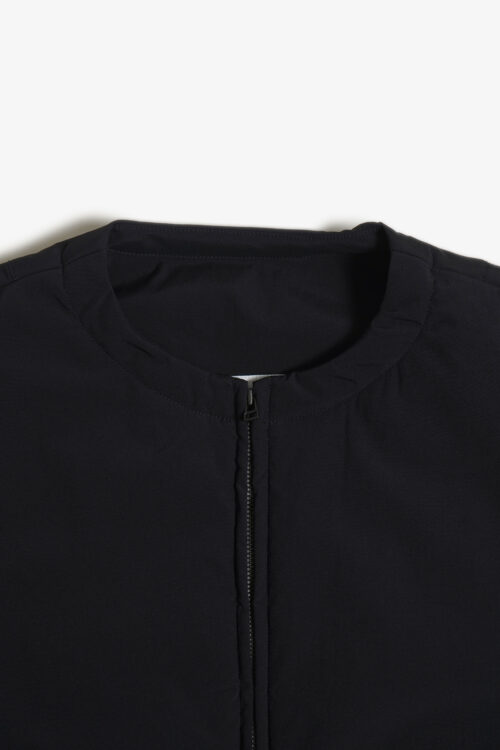 ZIPPER VEST _206 BLACK