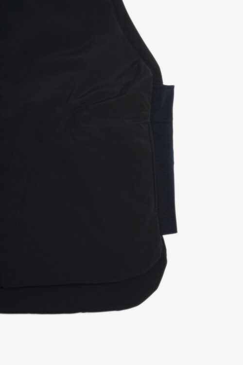 ZIPPER VEST _206 BLACK