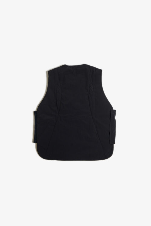 ZIPPER VEST _206 BLACK
