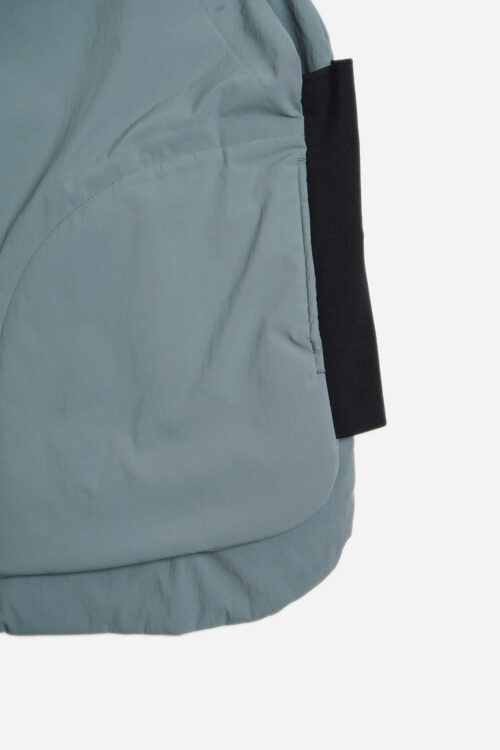 ZIPPER VEST _206 SAGE