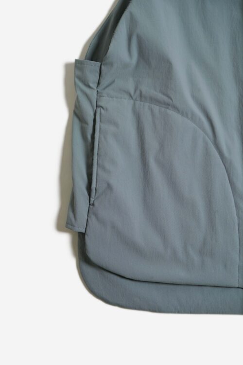 ZIPPER VEST _206 SAGE
