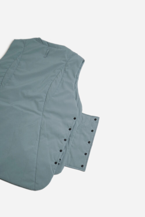 ZIPPER VEST _206 SAGE