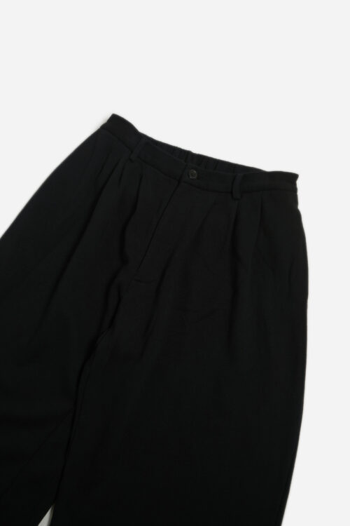 3TUCK SWEAT PANTS BLACK