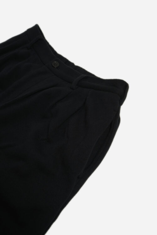 3TUCK SWEAT PANTS BLACK