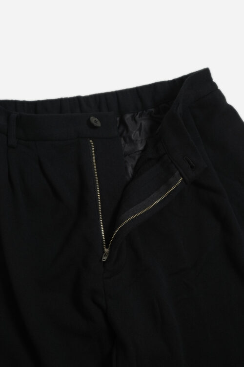 3TUCK SWEAT PANTS BLACK