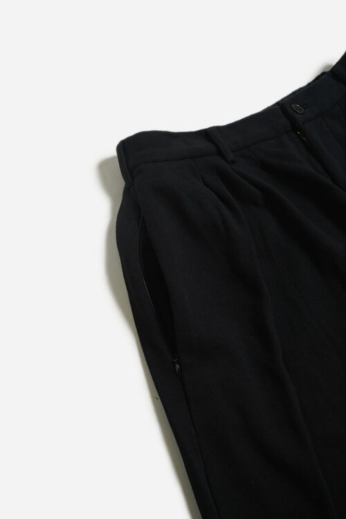 3TUCK SWEAT PANTS BLACK