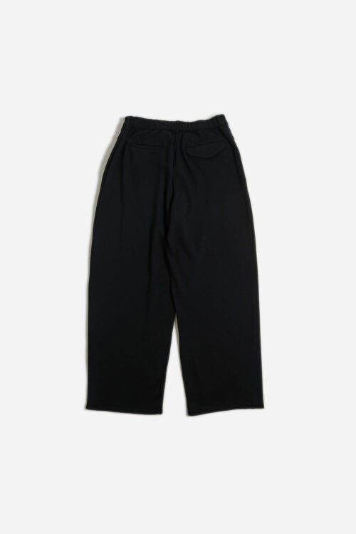 3TUCK SWEAT PANTS BLACK