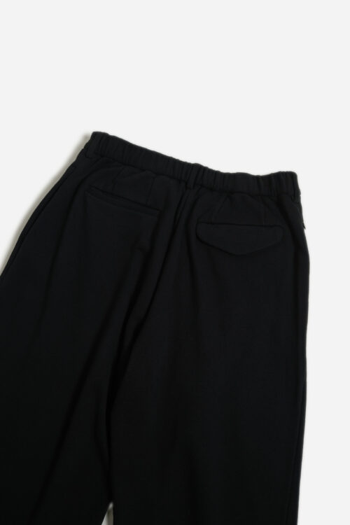 3TUCK SWEAT PANTS BLACK