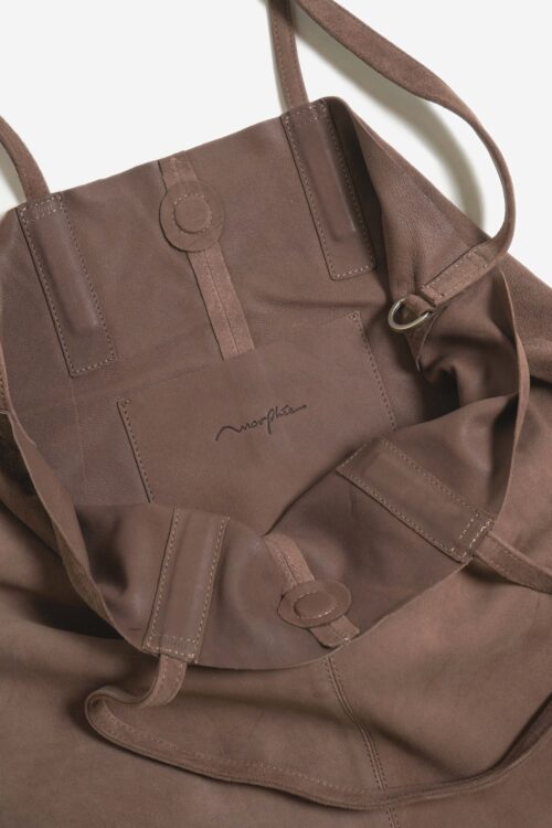 3WAY LARGE TOTE OIL SUEDE ELEPHANT