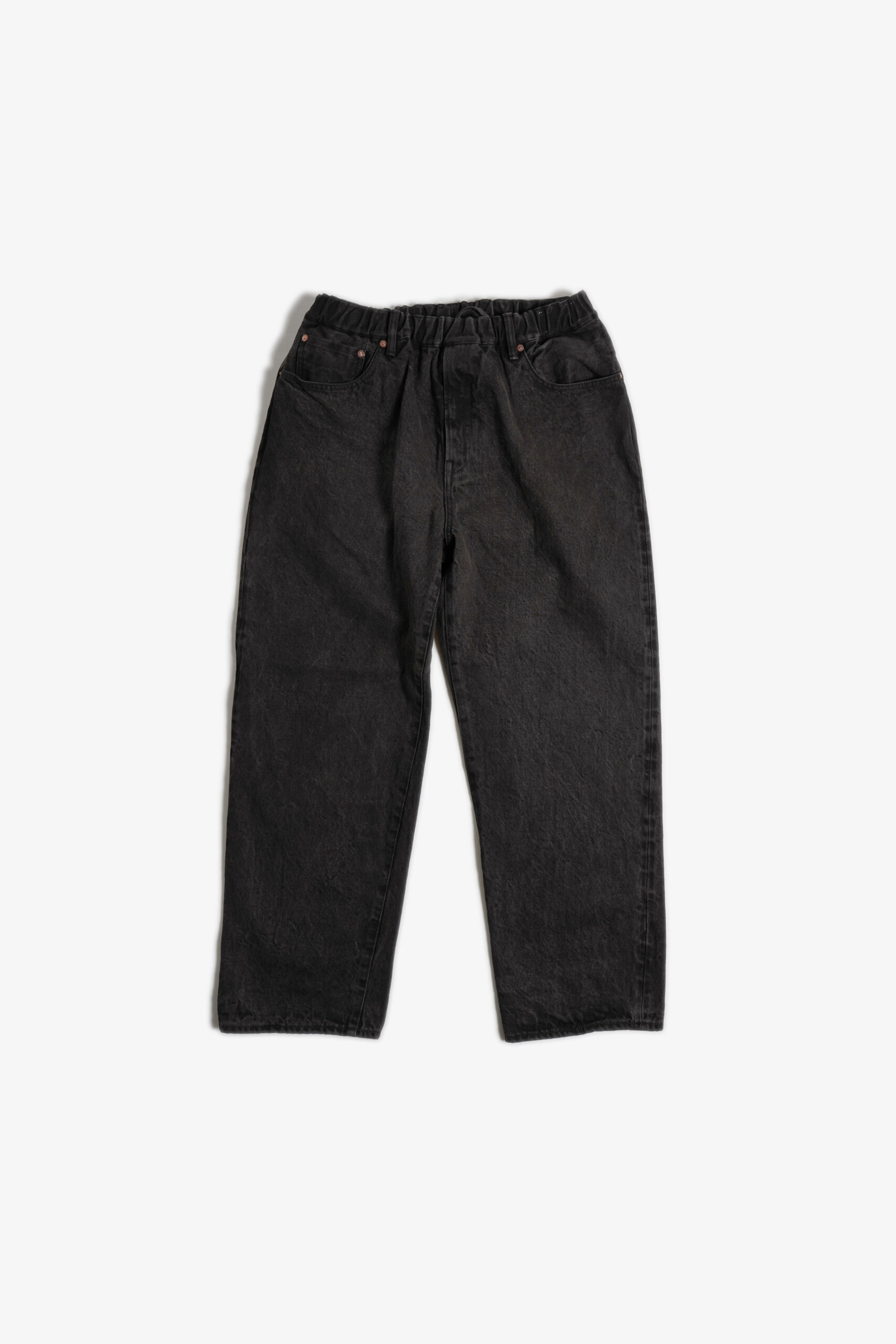 5POCKET EASY PANTS - RAW DENIM - SUMI INK