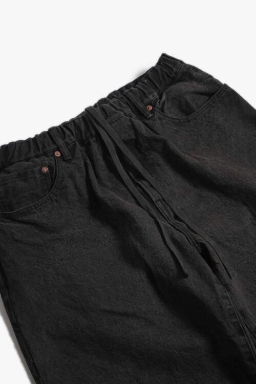 5POCKET EASY PANTS - RAW DENIM - SUMI INK